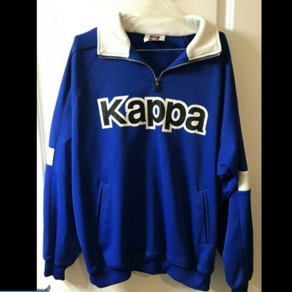kappa sweatshirt blue